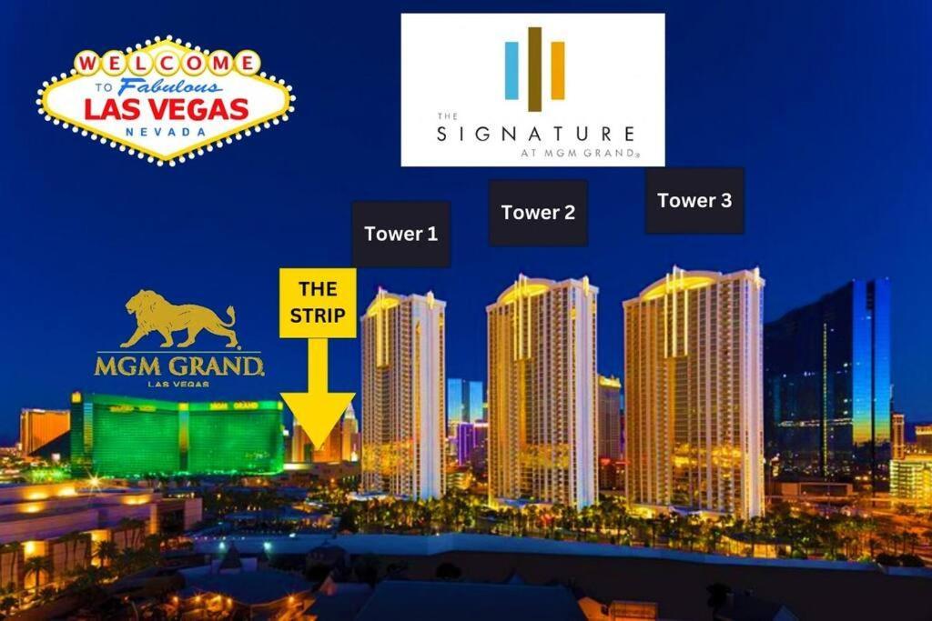 32Nd Flr Penthouse @Mgm Signature 1Bed, No Fee Las Vegas Exterior foto